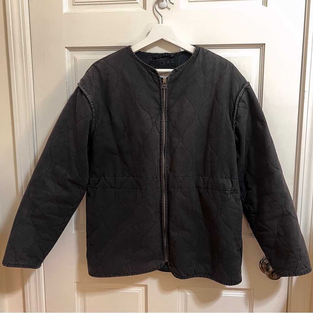 Universal Thread Women’s Black Quilted Jacket Size S
